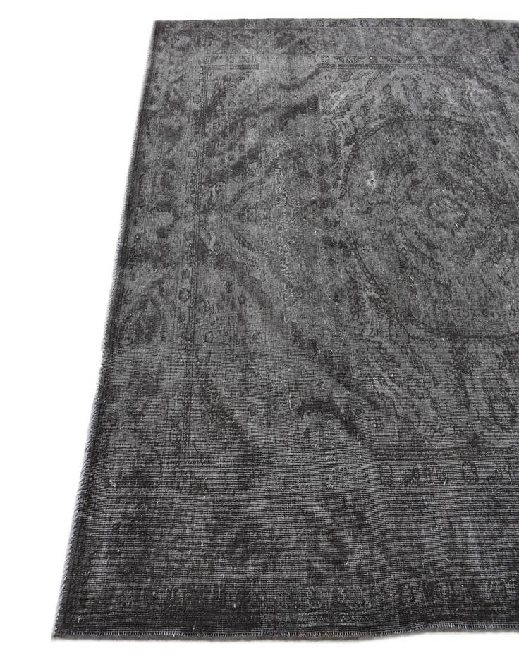 Detail image of  6' 7 x 9' 8  Hand Knotted Ultra Vintage Persian Wool Rug