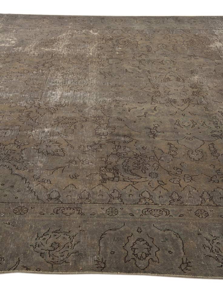 Detail image of  9' x 12' 9  Hand Knotted Ultra Vintage Persian Wool Rug