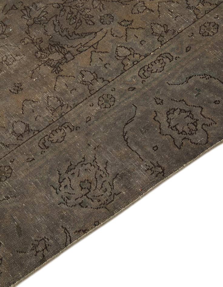 Detail image of  9' x 12' 9  Hand Knotted Ultra Vintage Persian Wool Rug