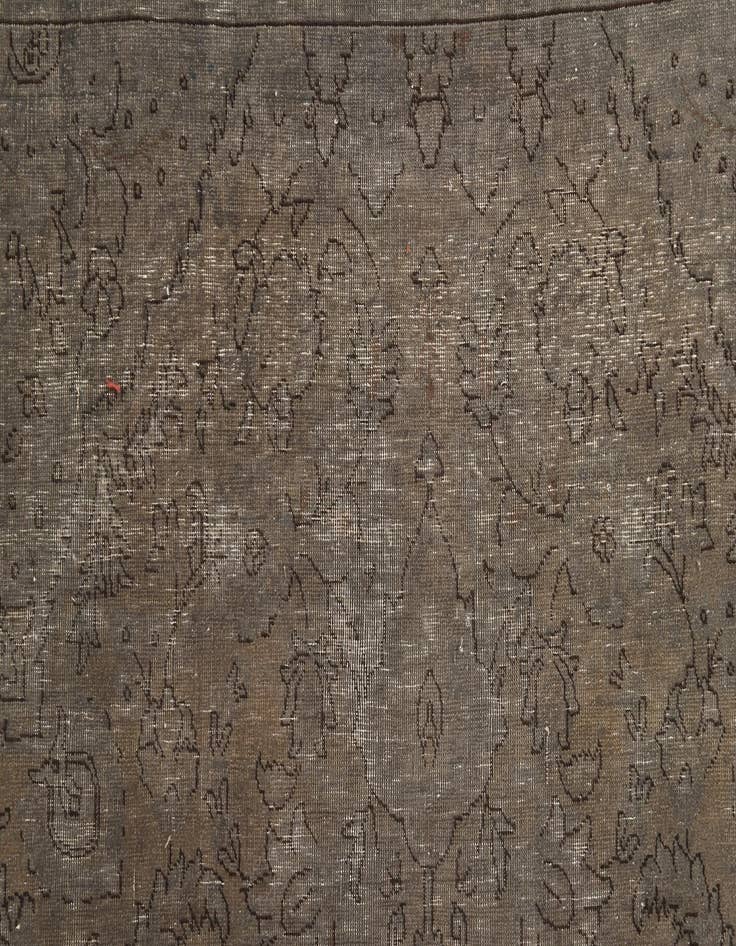 Detail image of  9' x 12' 9  Hand Knotted Ultra Vintage Persian Wool Rug