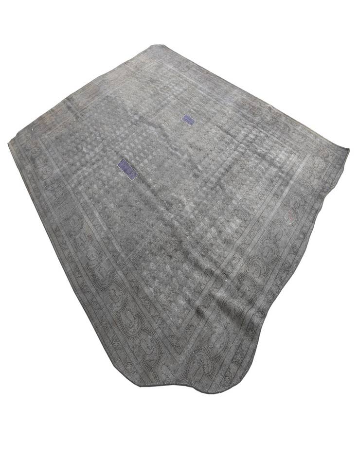 Detail image of  9' 5 x 12' 3  Hand Knotted Ultra Vintage Persian Wool Rug