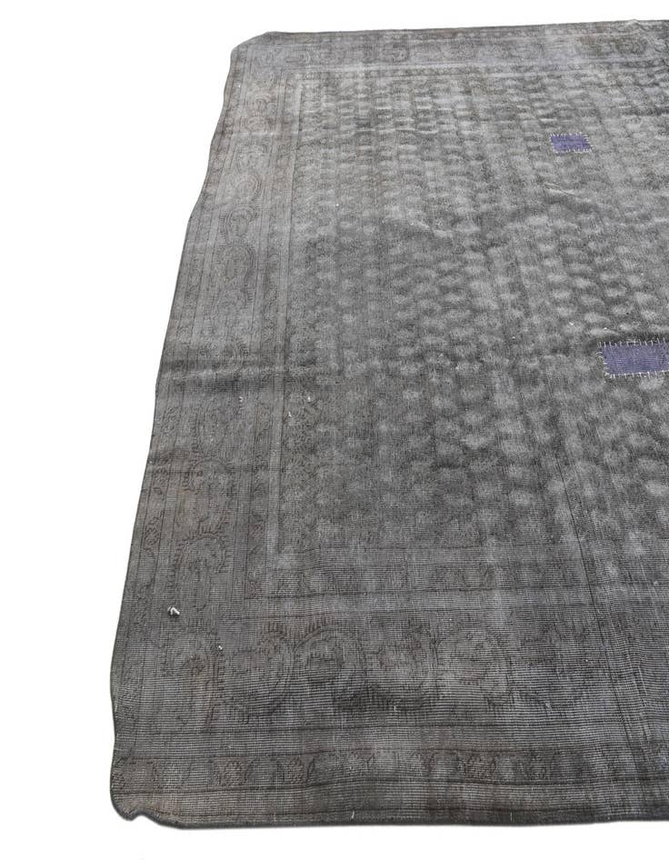 Detail image of  9' 5 x 12' 3  Hand Knotted Ultra Vintage Persian Wool Rug