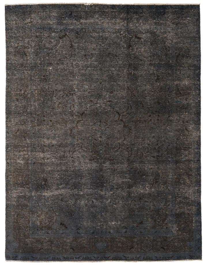  6' 8 x 9' 9  Hand Knotted Ultra Vintage Persian W...