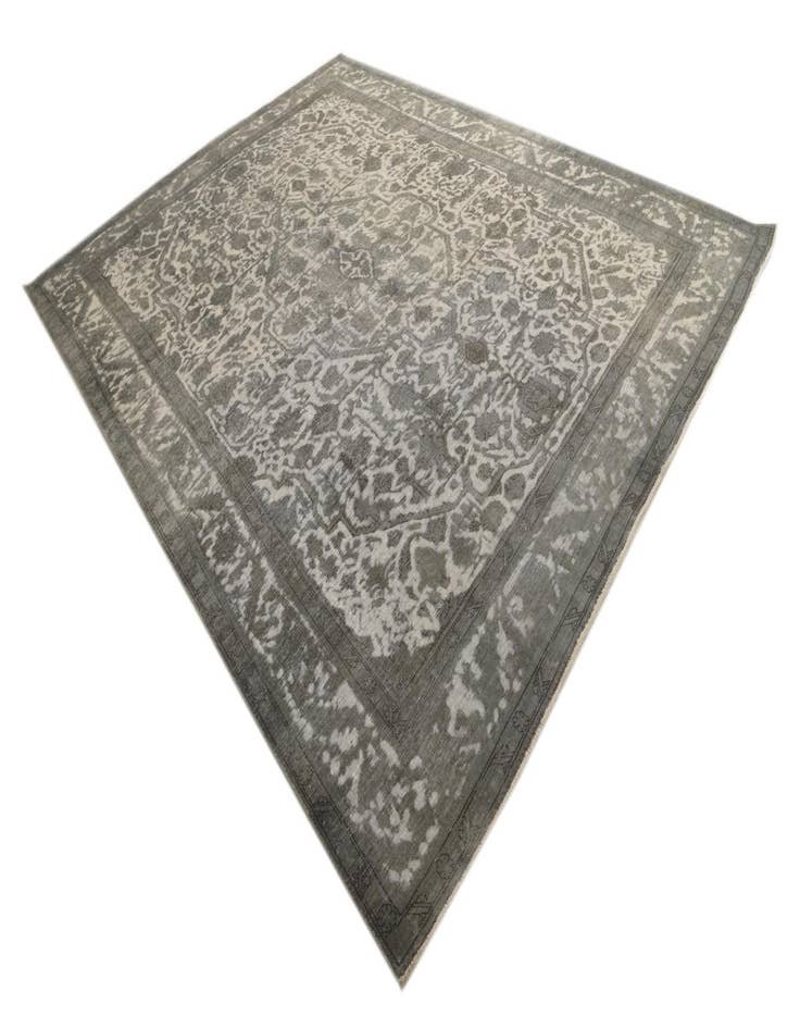 Detail image of  9' 7 x 12' 7  Hand Knotted Ultra Vintage Persian Wool Rug