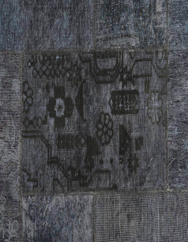 Detail image of  10' x 13' 10  Hand Knotted Ultra Vintage Persian Wool Rug