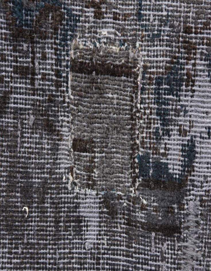 Detail image of  6' 6 x 9' 8  Hand Knotted Ultra Vintage Persian Wool Rug