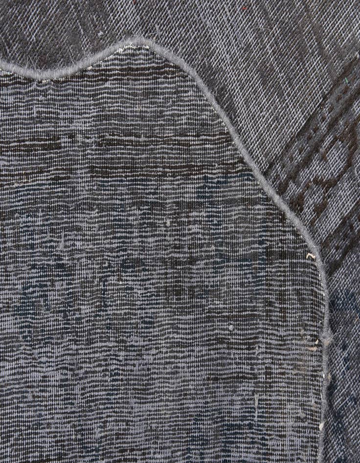 Detail image of  6' 6 x 9' 8  Hand Knotted Ultra Vintage Persian Wool Rug