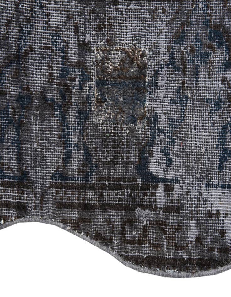 Detail image of  6' 6 x 9' 8  Hand Knotted Ultra Vintage Persian Wool Rug