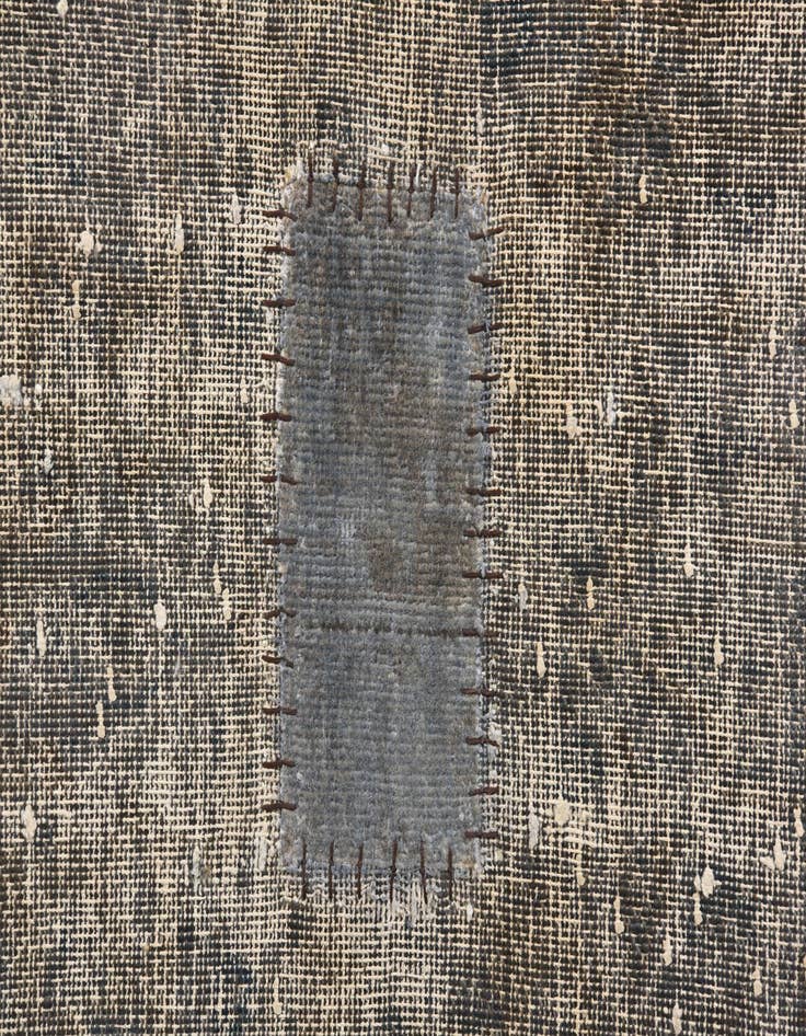 Detail image of  8' 10 x 12' 3  Hand Knotted Ultra Vintage Persian Wool Rug