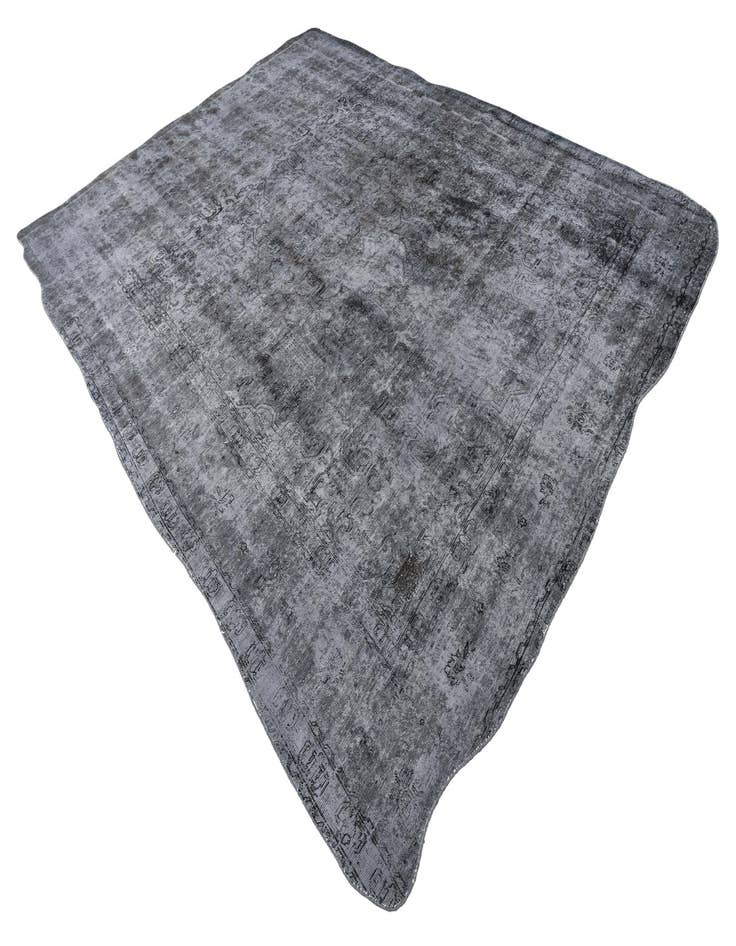 Detail image of  9' 6 x 12' 9  Hand Knotted Ultra Vintage Persian Wool Rug