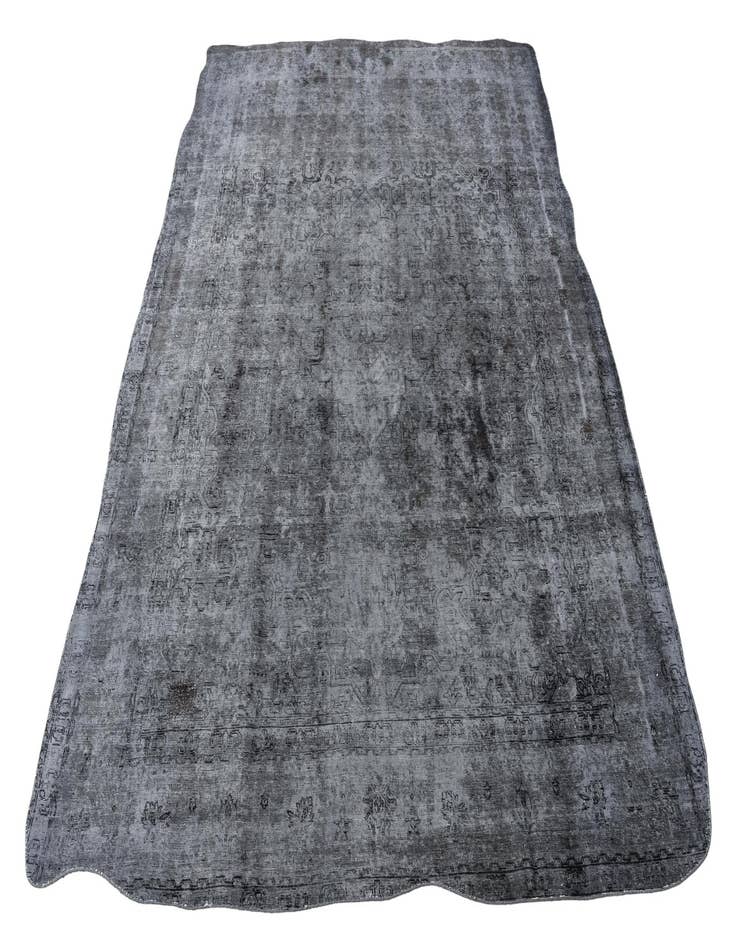 Detail image of  9' 6 x 12' 9  Hand Knotted Ultra Vintage Persian Wool Rug