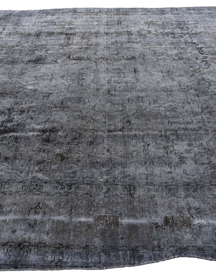 Detail image of  9' 6 x 12' 9  Hand Knotted Ultra Vintage Persian Wool Rug