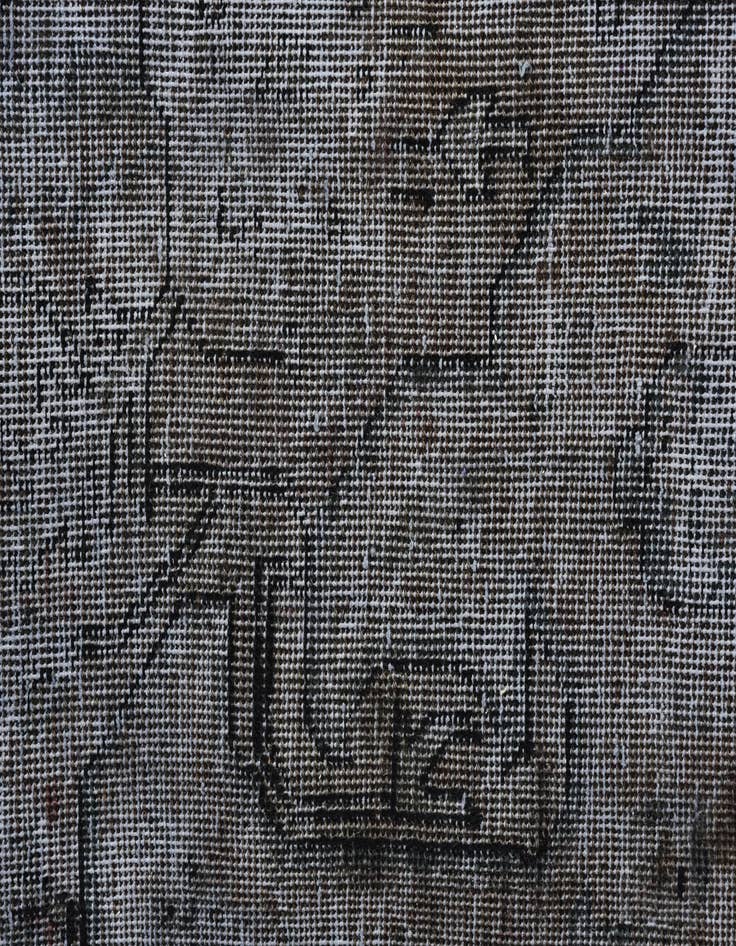 Detail image of  9' 6 x 12' 9  Hand Knotted Ultra Vintage Persian Wool Rug