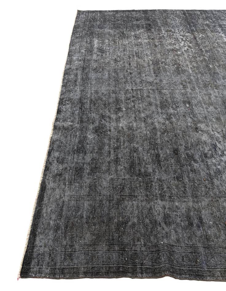 Detail image of  9' 10 x 12'  Hand Knotted Ultra Vintage Persian Wool Rug