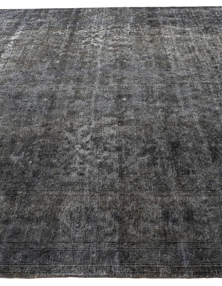 Detail image of  9' 10 x 12'  Hand Knotted Ultra Vintage Persian Wool Rug