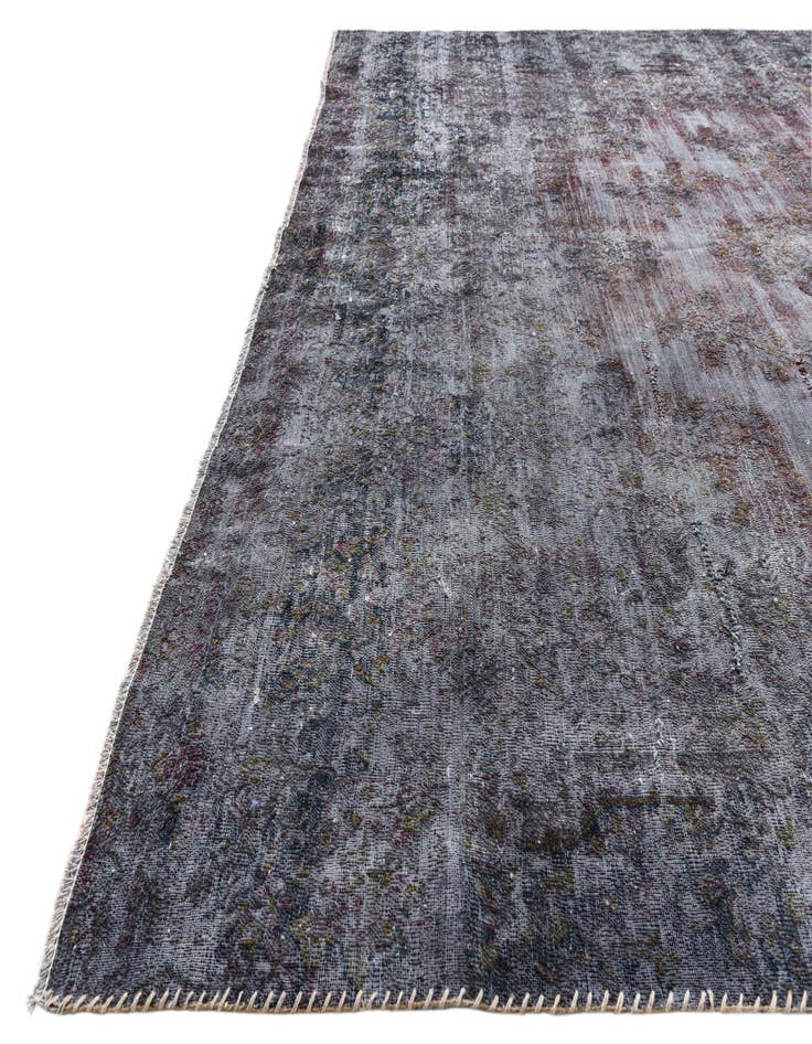 Detail image of  8' x 12' 8  Hand Knotted Ultra Vintage Persian Wool Rug