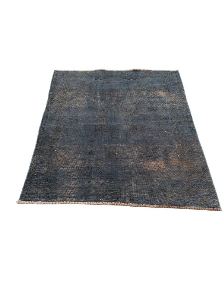 Detail image of  3' 1 x 4' 5  Hand Knotted Ultra Vintage Persian Wool Rug