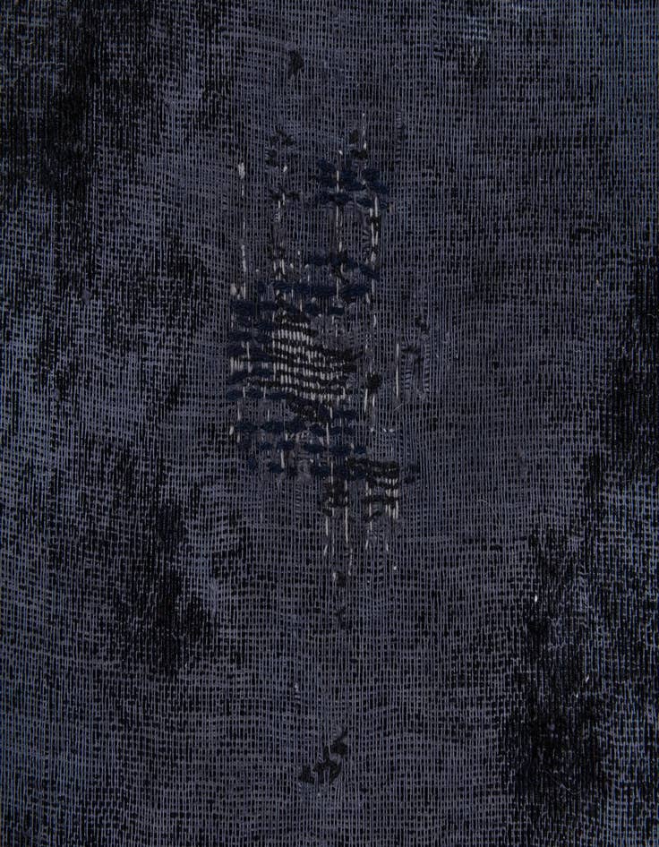 Detail image of  7' x 10' 7  Hand Knotted Ultra Vintage Persian Wool Rug