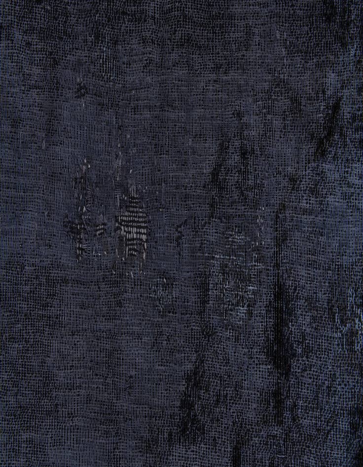 Detail image of  7' x 10' 7  Hand Knotted Ultra Vintage Persian Wool Rug