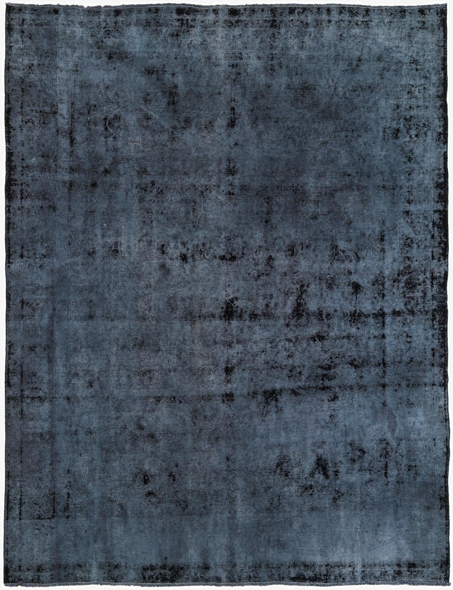  6' 10 x 9' 3  Hand Knotted Ultra Vintage Persian Wool Rug