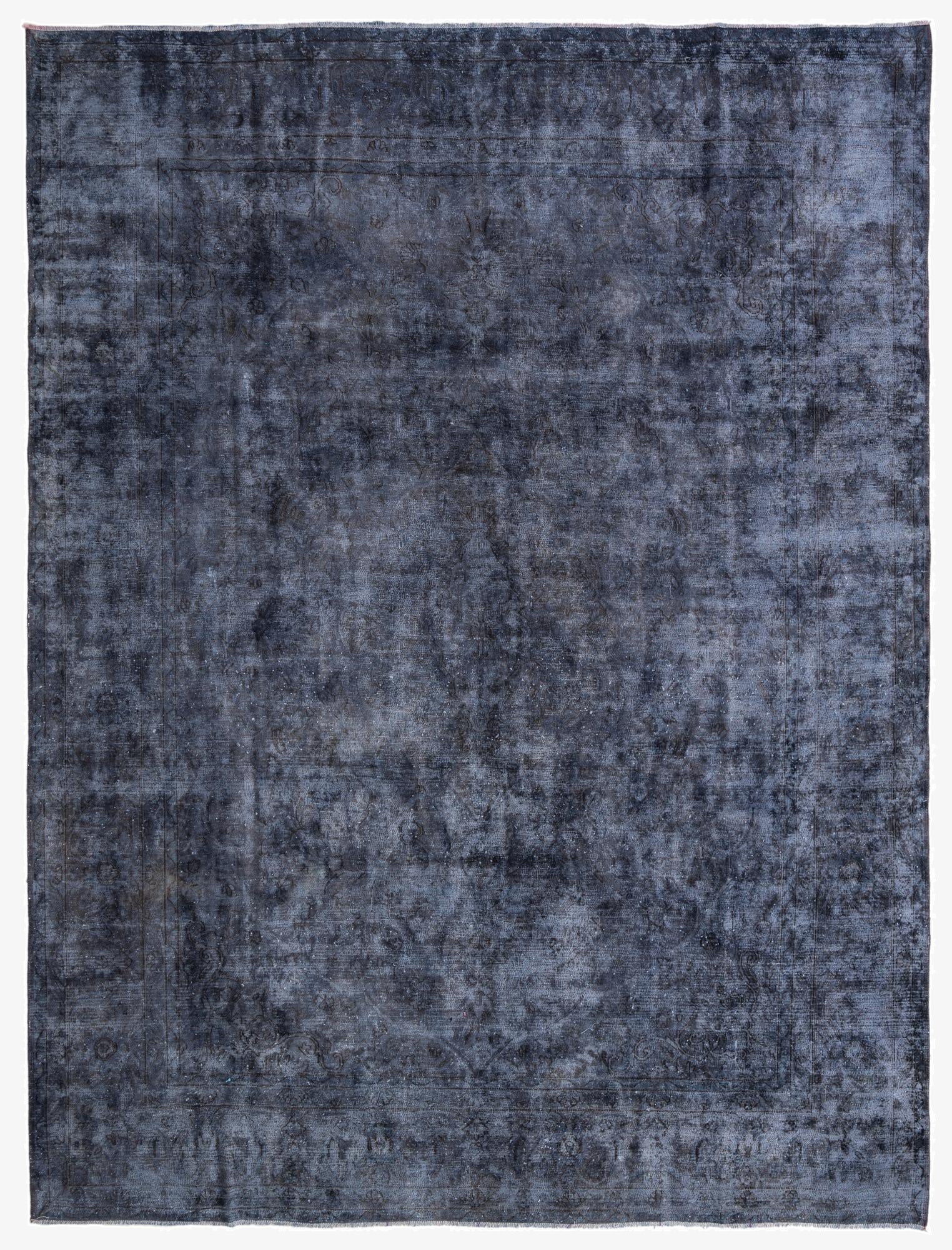  9' 7 x 13'  Hand Knotted Ultra Vintage Persian Wool Rug