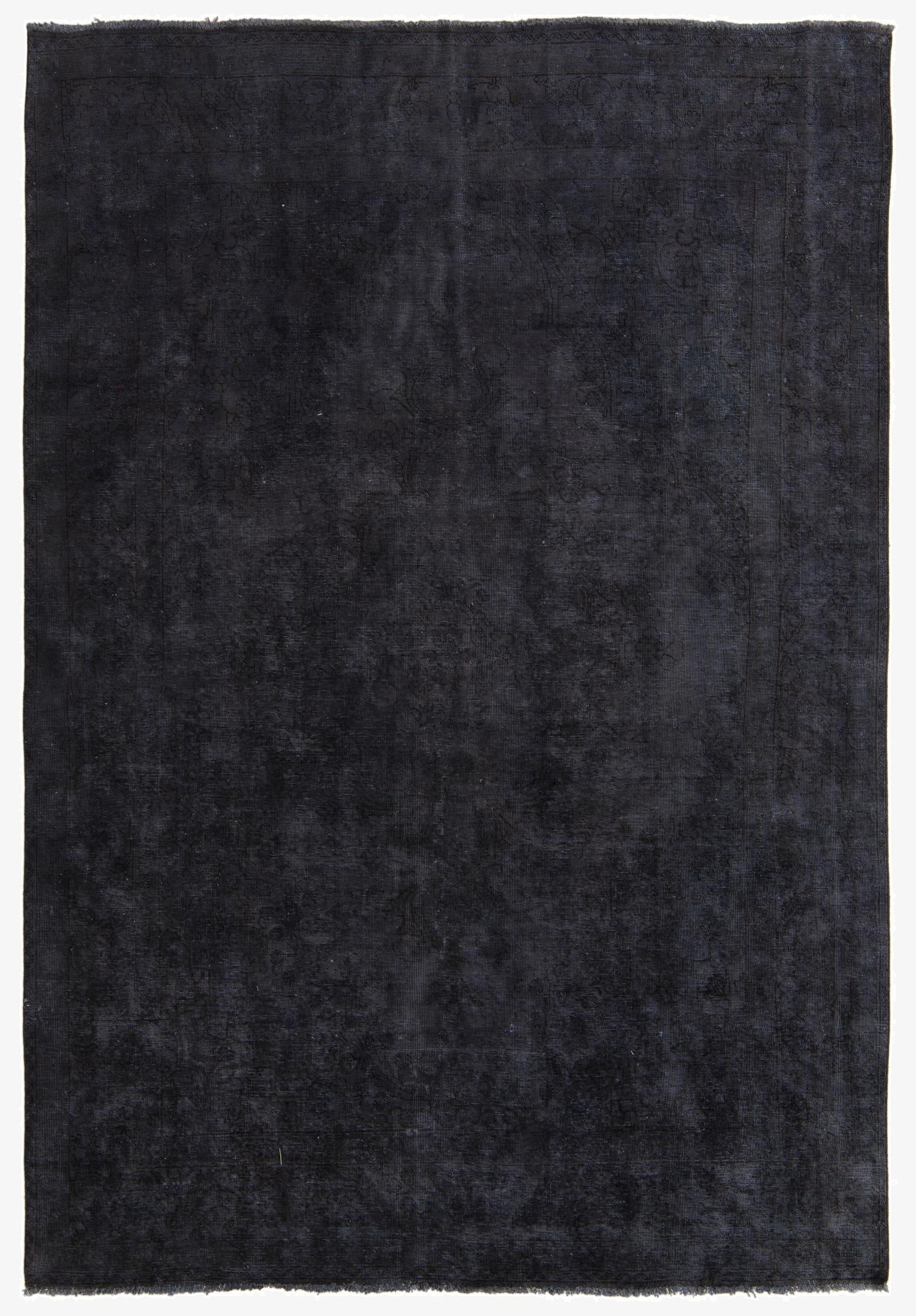  7' 8 x 11' 2  Hand Knotted Ultra Vintage Persian Wool Rug