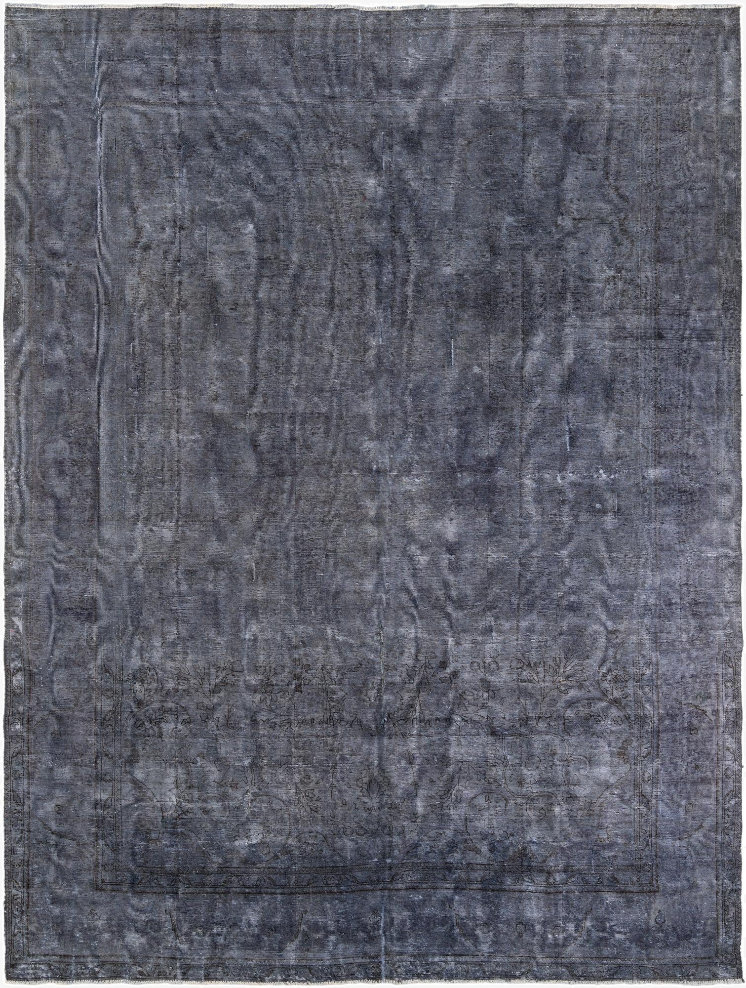  9' 6 x 12' 6  Hand Knotted Ultra Vintage Persian Wool Rug