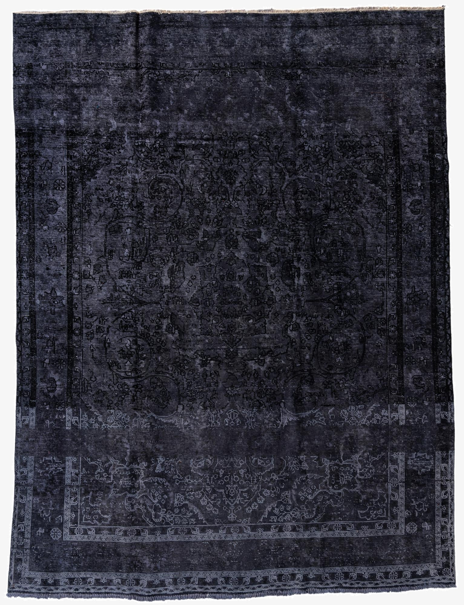  9' 9 x 13'  Hand Knotted Ultra Vintage Persian Wool Rug