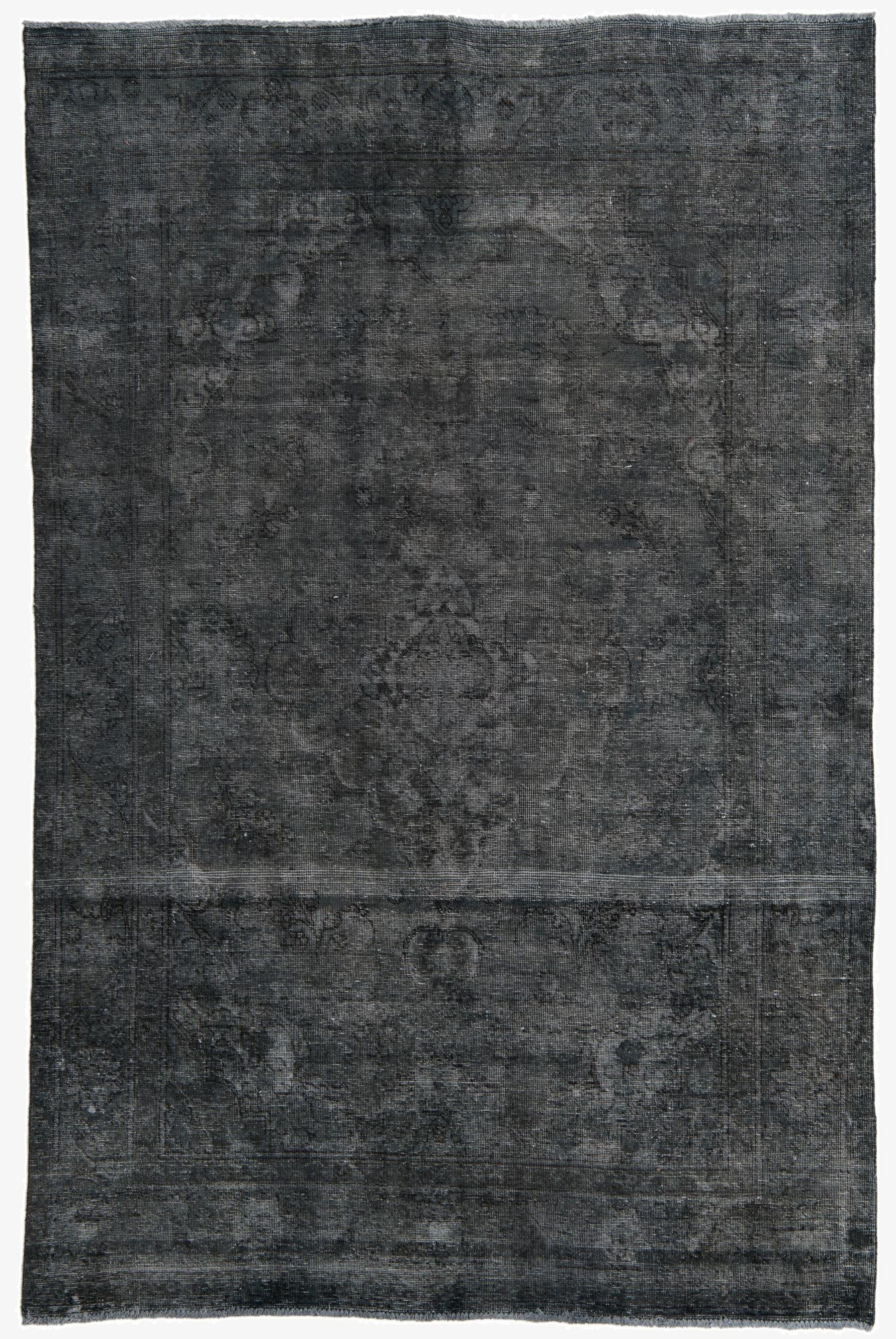  6' 5 x 9' 9  Hand Knotted Ultra Vintage Persian Wool Rug