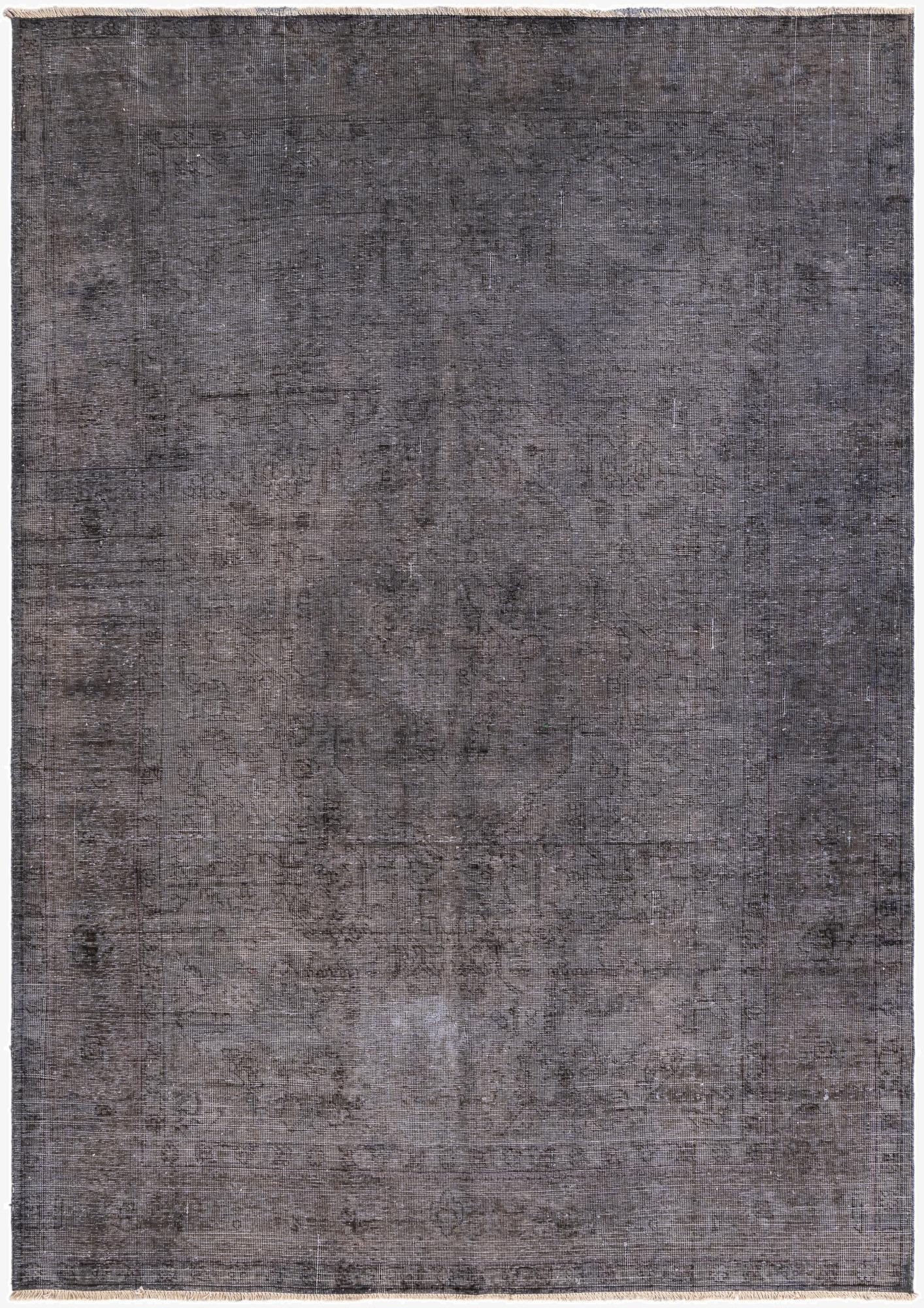  6' 4 x 9' 1  Hand Knotted Ultra Vintage Persian Wool Rug