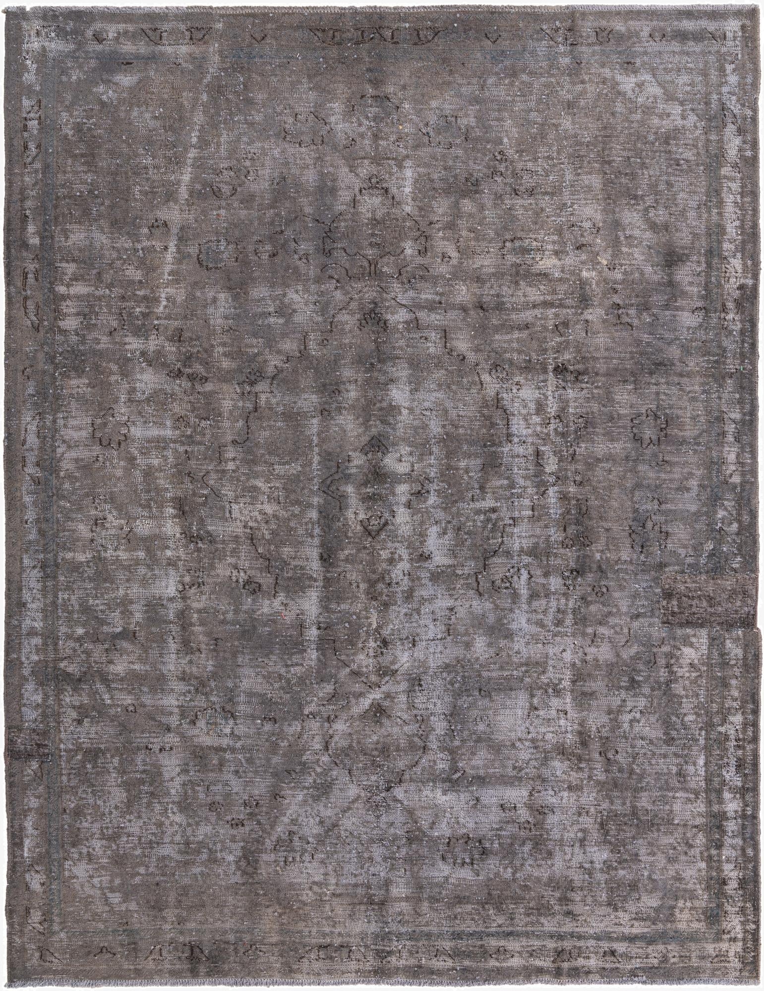  7' 4 x 9' 7  Hand Knotted Ultra Vintage Persian Wool Rug