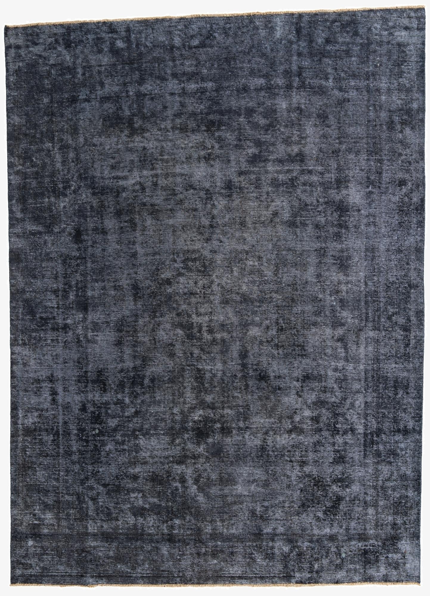  9' 1 x 12' 6  Hand Knotted Ultra Vintage Persian Wool Rug