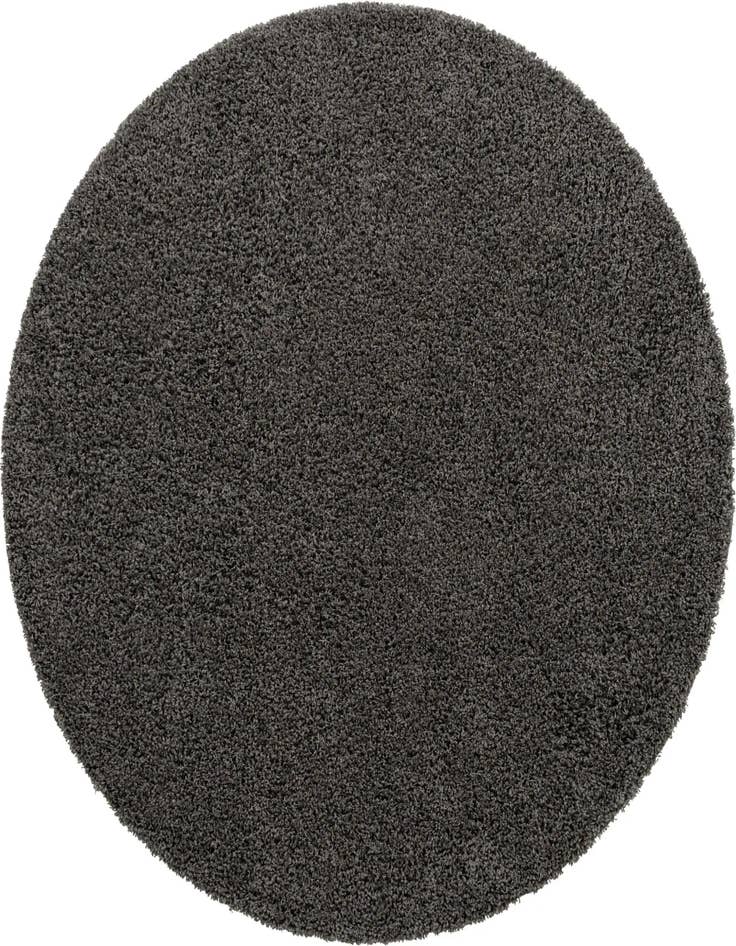 Detail image of  7' x 7' Solid Shag Round Rug