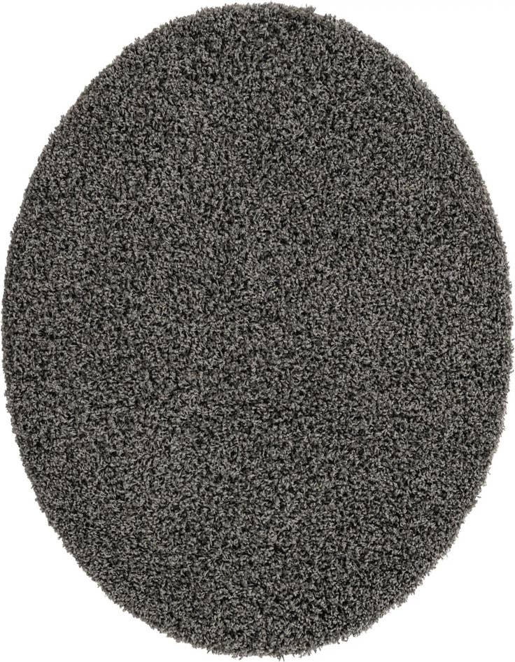 Detail image of  4' x 4' Solid Shag Round Rug
