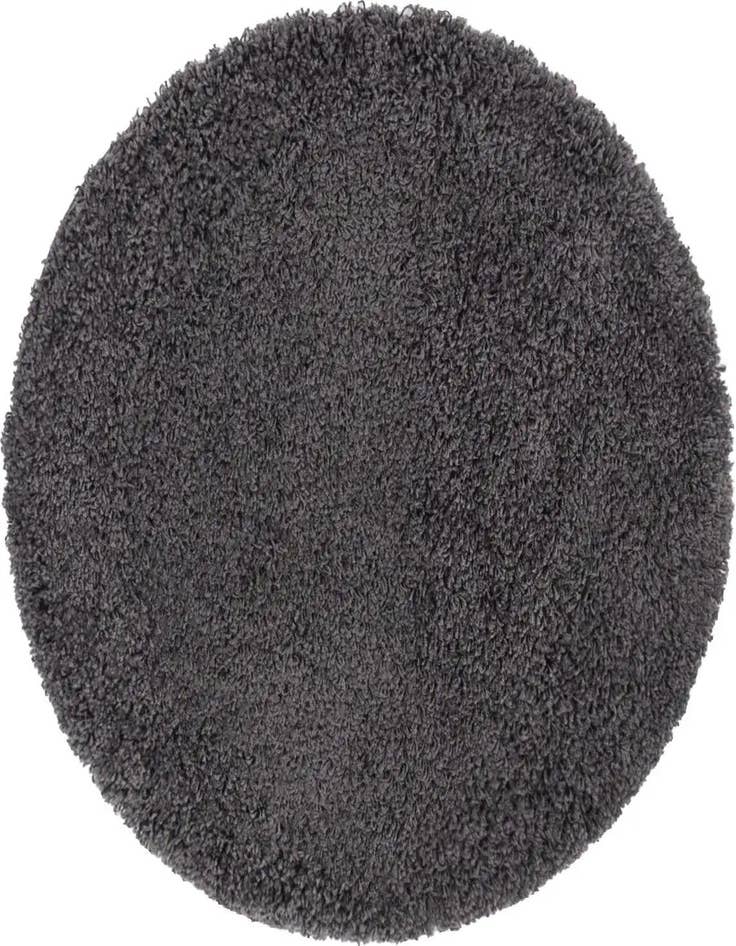 Detail image of  3' x 3' Solid Shag Round Rug