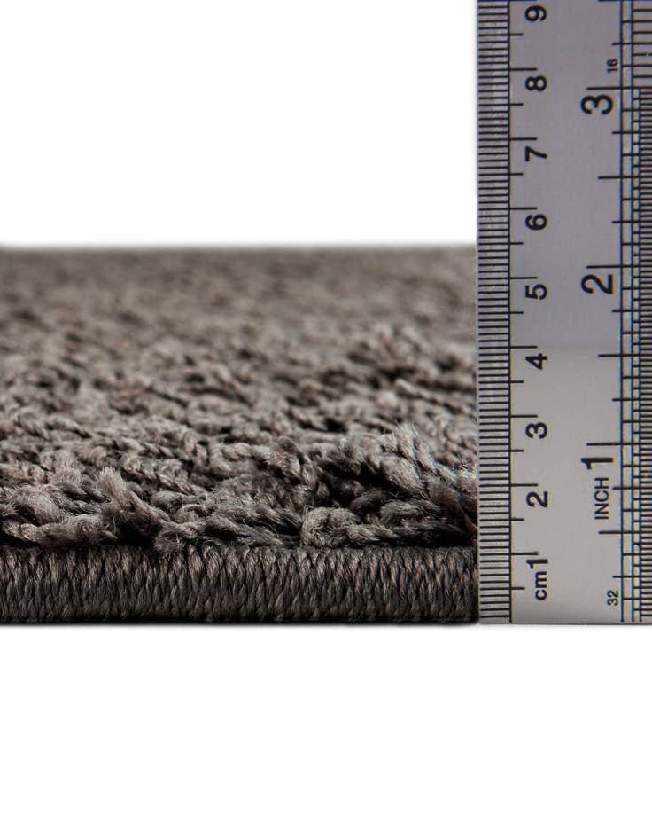 Detail image of  2' x 6' Comfort Solid Shag Runner Rug
