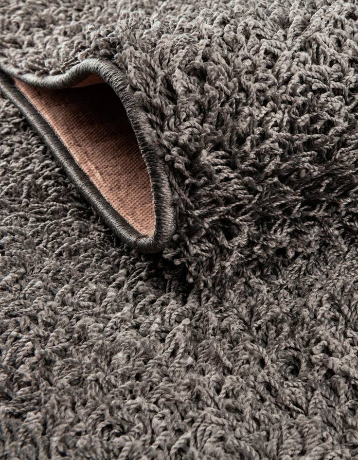 Detail image of  2' x 6' Comfort Solid Shag Runner Rug