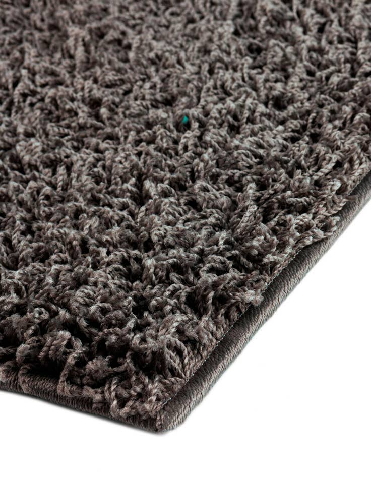 Detail image of  2' x 6' Comfort Solid Shag Runner Rug