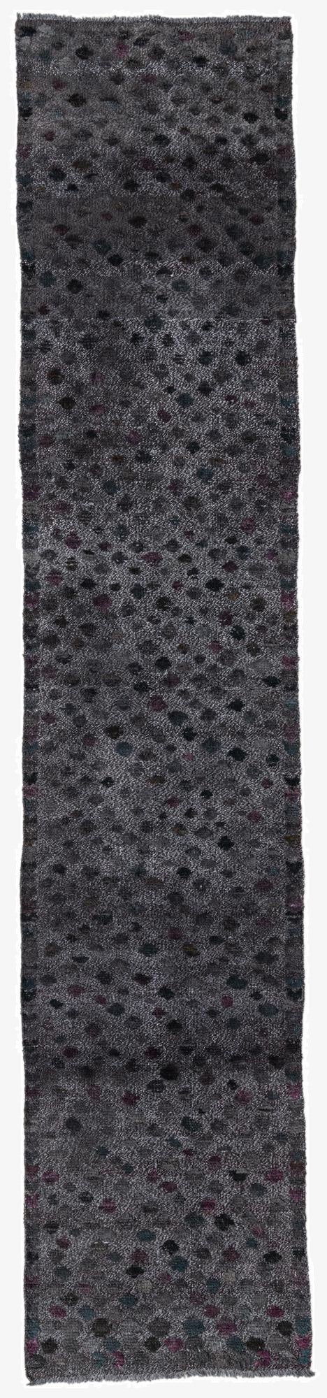  2' 7 x 12' 4  Hand Knotted Darya Wool Runner Rug