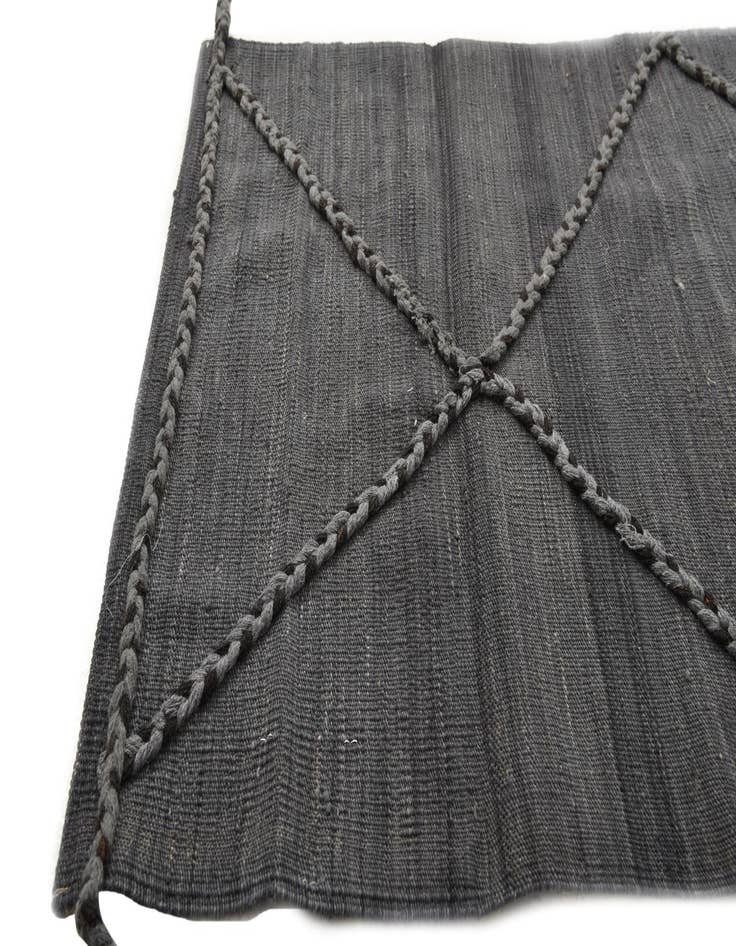 Detail image of  2' 7 x 9' 8  Hand Woven Kilim Modern Wool Runner Rug