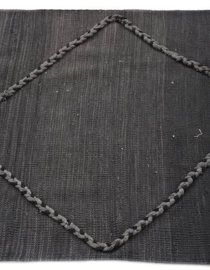 Detail image of  2' 7 x 9' 8  Hand Woven Kilim Modern Wool Runner Rug