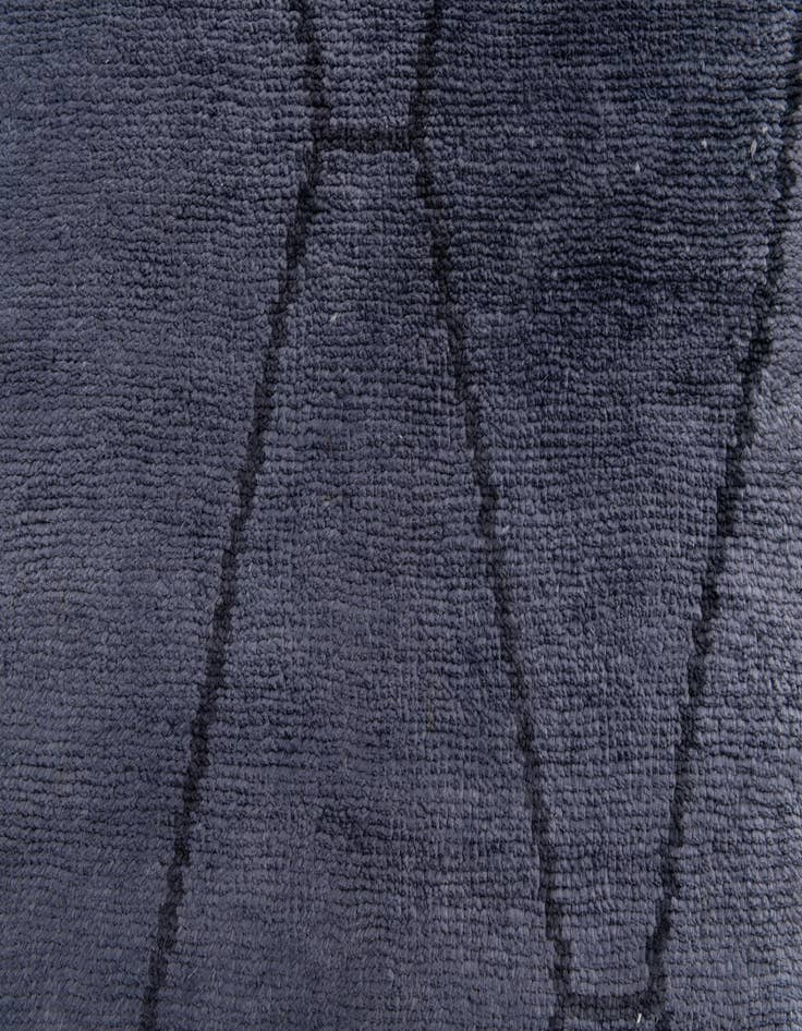 Detail image of  2' 6 x 14' 1  Hand Knotted Moroccan Wool Runner Rug