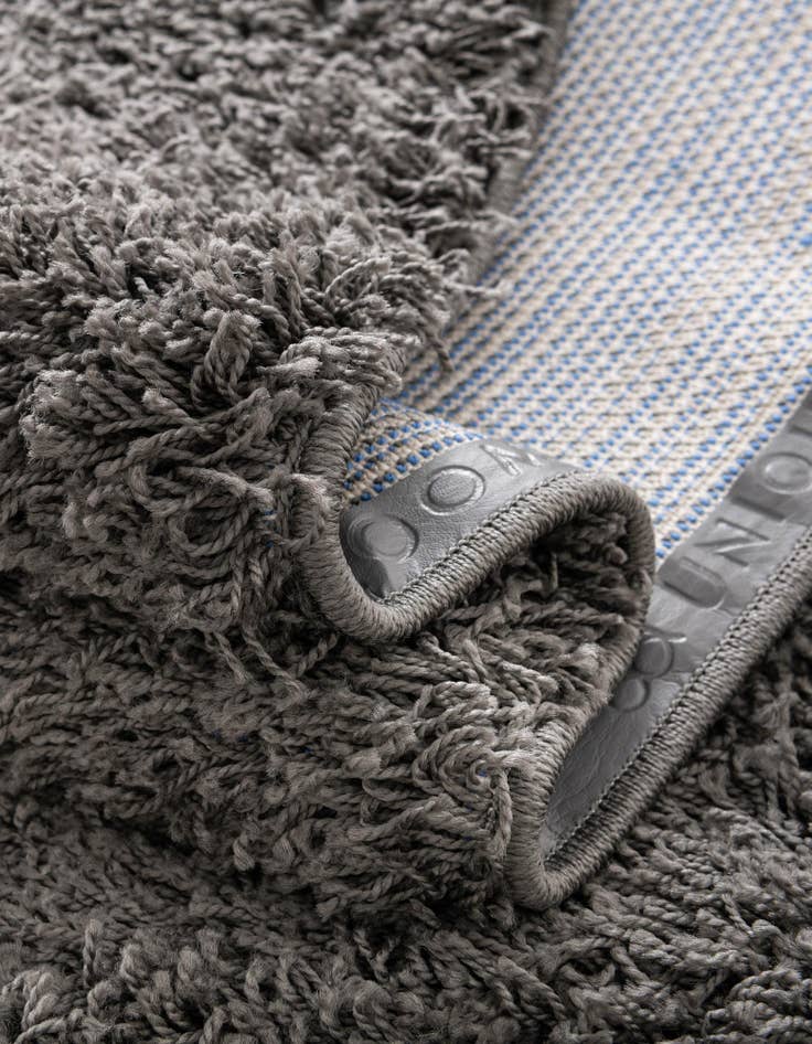 Detail image of  2' 7 x 16' 5 Solid Shag Runner Rug