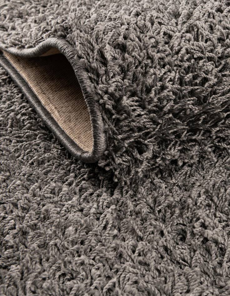 Detail image of 7' x 7' Comfort Solid Shag Square Rug