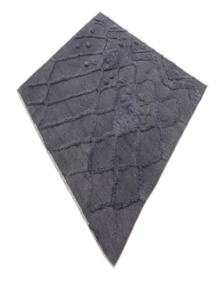 Detail image of  5' 4 x 6' 8  Hand Knotted Darya Wool Square Rug