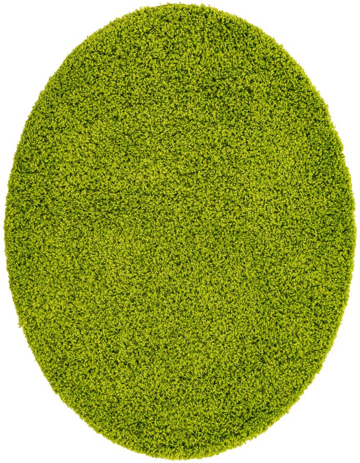 Detail image of  4' x 4' Solid Shag Round Rug