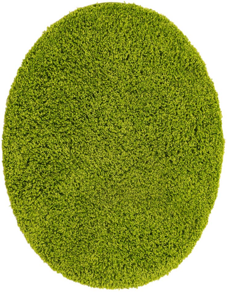 Detail image of  3' x 3' Solid Shag Round Rug
