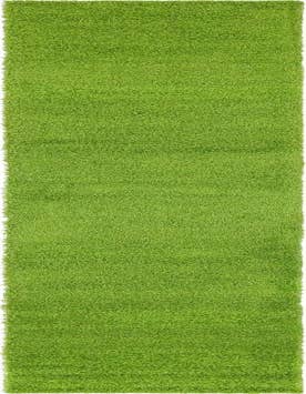 Detail image of  2' 7 x 19' 8 Solid Shag Runner Rug