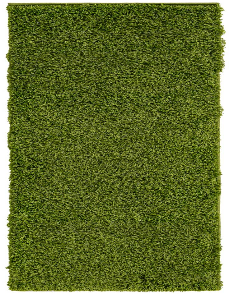 Detail image of 2' x 5' Solid Shag Runner Rug
