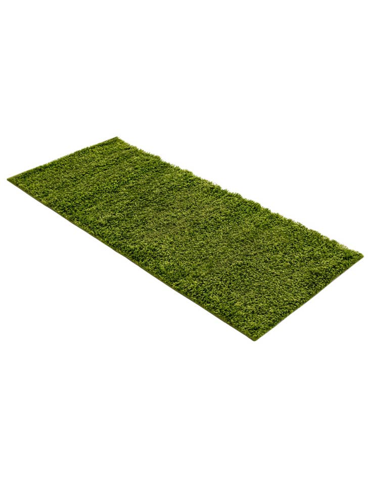 Detail image of  2' x 5' Solid Shag Runner Rug